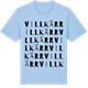 Blue Soul t-shirt med Villkärr ordlek t-shirt