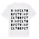Vimpeltorpet ordlek t-shirt