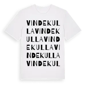 Vindekulla ordlek t-shirt – ekologisk bomull t-shirt från Pinshirt