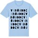 Blue Soul t-shirt med Vinö udde ordlek t-shirt