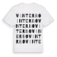 Vinterbo ordlek t-shirt