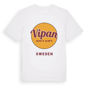 Vipan cirkel t-shirt – ekologisk bomull t-shirt från Pinshirt