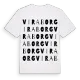 Viraborg ordlek t-shirt