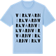 Blue Soul t-shirt med Virkvarn ordlek t-shirt