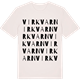 Vintage White t-shirt med Virkvarn ordlek t-shirt
