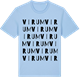 Blue Soul t-shirt med Virum ordlek t-shirt