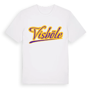 Visböle baseball t-shirt – ekologisk bomull t-shirt från Pinshirt