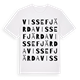 Vissefjärda ordlek t-shirt