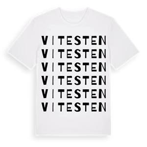 Vitesten ordlek t-shirt – ekologisk bomull t-shirt från Pinshirt