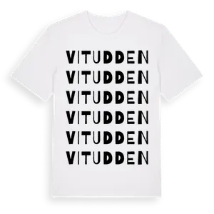 Vitudden ordlek t-shirt – ekologisk bomull t-shirt från Pinshirt