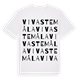 Vivastemåla ordlek t-shirt
