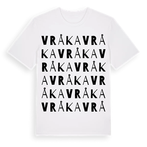 Vråka ordlek t-shirt – ekologisk bomull t-shirt från Pinshirt