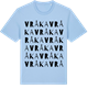 Blue Soul t-shirt med Vråka ordlek t-shirt