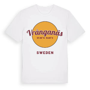 Vrånganäs cirkel t-shirt – ekologisk bomull t-shirt från Pinshirt