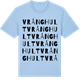 Blue Soul t-shirt med Vrånghult ordlek t-shirt