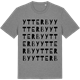 Mid Heather Gray t-shirt med Ytterby ordlek t-shirt
