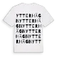 Ytterhägn ordlek t-shirt