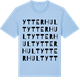 Blue Soul t-shirt med Ytterhult ordlek t-shirt