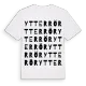Ytterrör ordlek t-shirt
