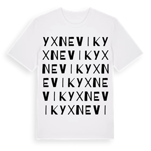 Yxnevik ordlek t-shirt – ekologisk bomull t-shirt från Pinshirt