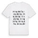 Hakumäki ordlek t-shirt