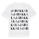Janakkala ordlek t-shirt