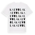 Kalvola ordlek t-shirt