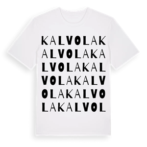 Kalvola ordlek t-shirt – ekologisk bomull t-shirt från Pinshirt