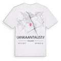 Kankaantausta karta t-shirt