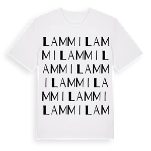Lammi ordlek t-shirt – ekologisk bomull t-shirt från Pinshirt