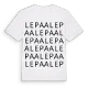 Lepaa ordlek t-shirt