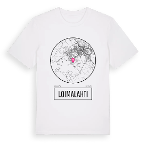 Loimalahti t-shirt – ekologisk bomull t-shirt från Pinshirt