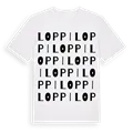 Loppi ordlek t-shirt