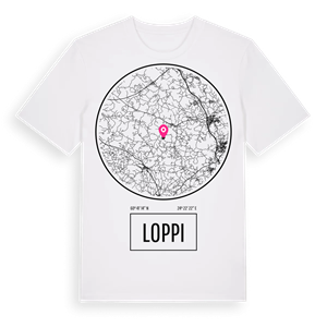 Loppi t-shirt – ekologisk bomull t-shirt från Pinshirt