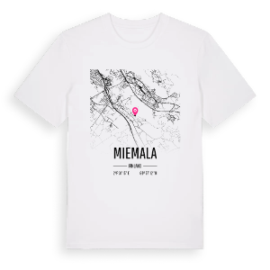 Miemala karta t-shirt – ekologisk bomull t-shirt från Pinshirt