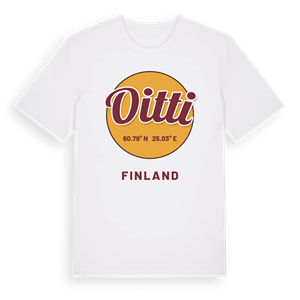 Oitti cirkel t-shirt – ekologisk bomull t-shirt från Pinshirt