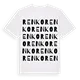 Renko ordlek t-shirt