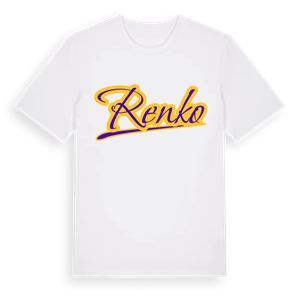 Renko baseball t-shirt – ekologisk bomull t-shirt från Pinshirt