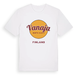 Vanaja cirkel t-shirt – ekologisk bomull t-shirt från Pinshirt