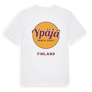 Ypäjä cirkel t-shirt – ekologisk bomull t-shirt från Pinshirt