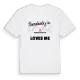 Någon i Merkez Mahallesi älskar mig t-shirt