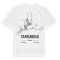 Safranbolu karta t-shirt
