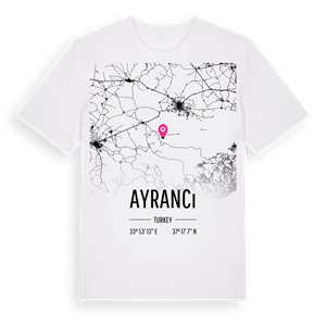 Ayrancı karta t-shirt – ekologisk bomull t-shirt från Pinshirt
