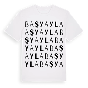 Başyayla ordlek t-shirt – ekologisk bomull t-shirt från Pinshirt