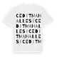 Cedit Mahallesi ordlek t-shirt