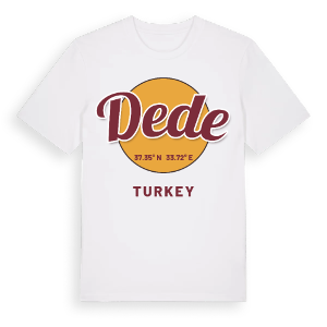 Dede cirkel t-shirt – ekologisk bomull t-shirt från Pinshirt