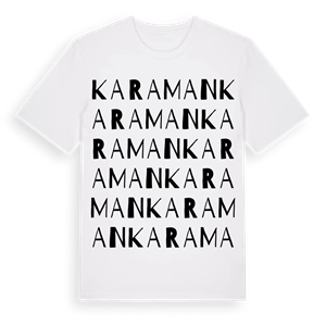 Karaman ordlek t-shirt – ekologisk bomull t-shirt från Pinshirt