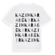 Kazımkarabekir ordlek t-shirt