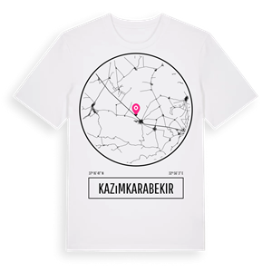 Kazımkarabekir t-shirt – ekologisk bomull t-shirt från Pinshirt