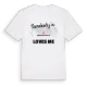 Någon i Mümine Hatun Mahallesi älskar mig t-shirt